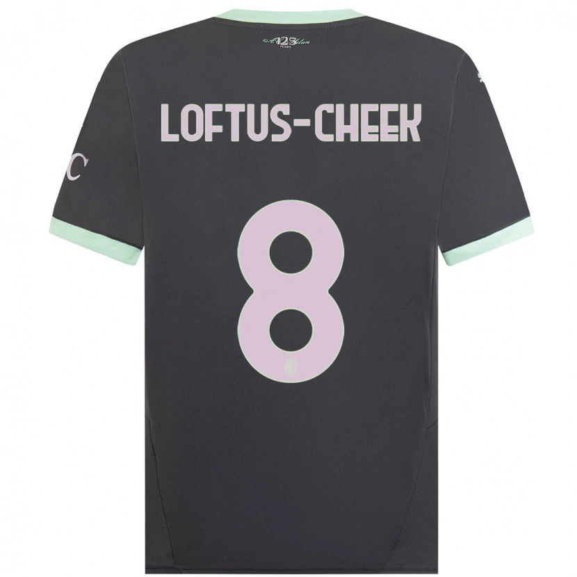 Danxen Damen Ruben Loftus-Cheek #8 Grau Ausweichtrikot Trikot 2024/25 T-Shirt Schweiz