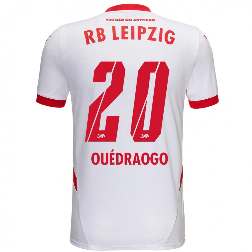 Danxen Kinder Assan Ouédraogo #20 Weiß Rot Heimtrikot Trikot 2024/25 T-Shirt Schweiz