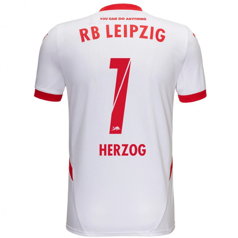 Danxen Kinder Elvira Herzog #1 Weiß Rot Heimtrikot Trikot 2024/25 T-Shirt Schweiz