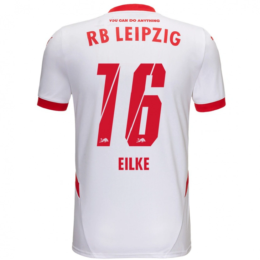 Danxen Kinder Lennox Eilke #16 Weiß Rot Heimtrikot Trikot 2024/25 T-Shirt Schweiz