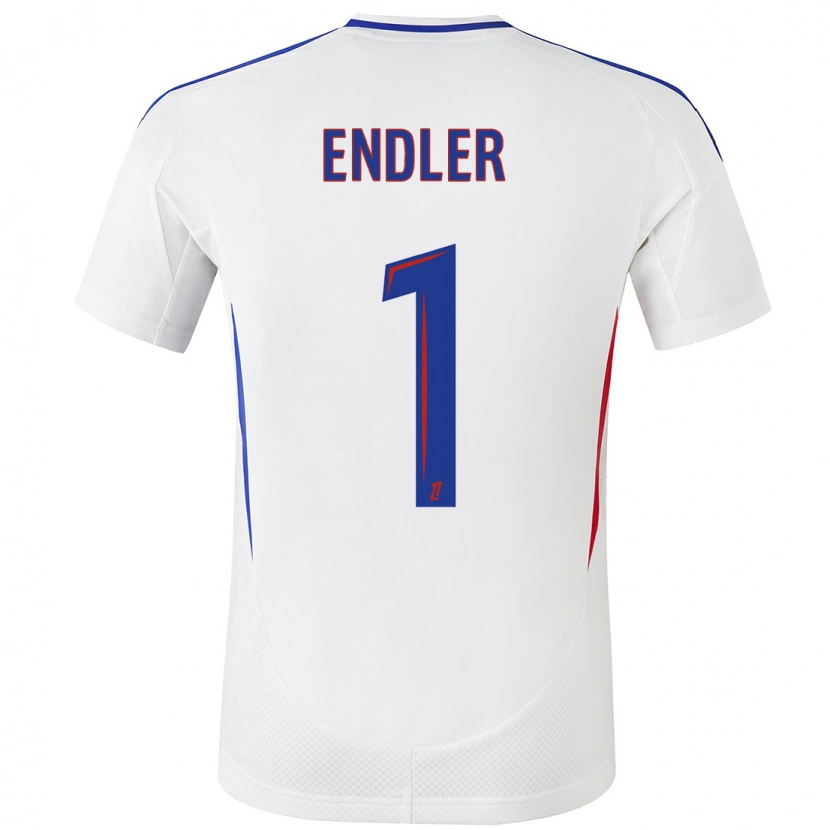 Danxen Kinder Christiane Endler #1 Weiß Blau Heimtrikot Trikot 2024/25 T-Shirt Schweiz