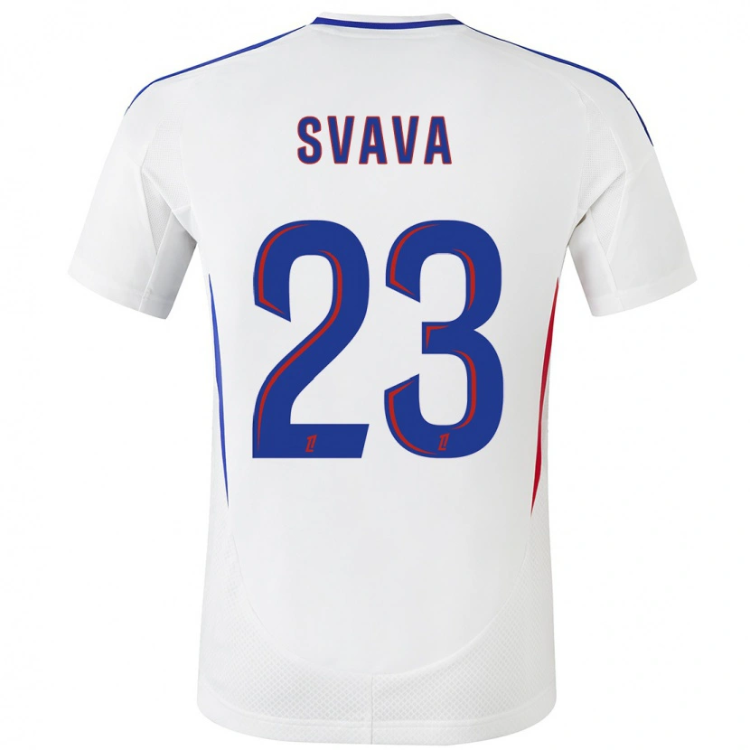 Danxen Kinder Sofie Svava #23 Weiß Blau Heimtrikot Trikot 2024/25 T-Shirt Schweiz