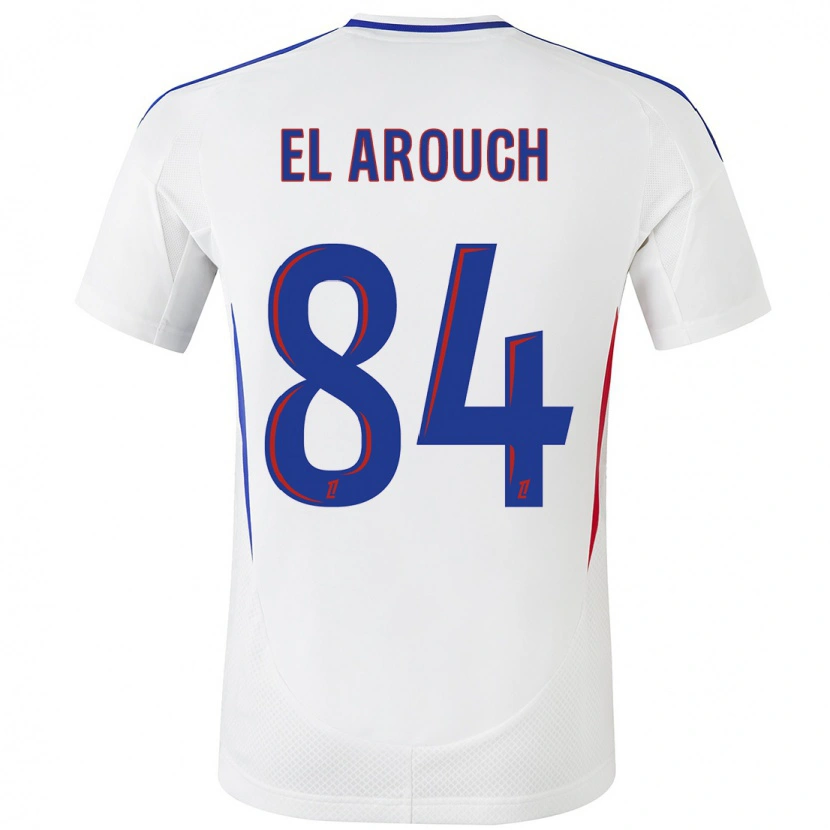 Danxen Kinder Mohamed El Arouch #84 Weiß Blau Heimtrikot Trikot 2024/25 T-Shirt Schweiz