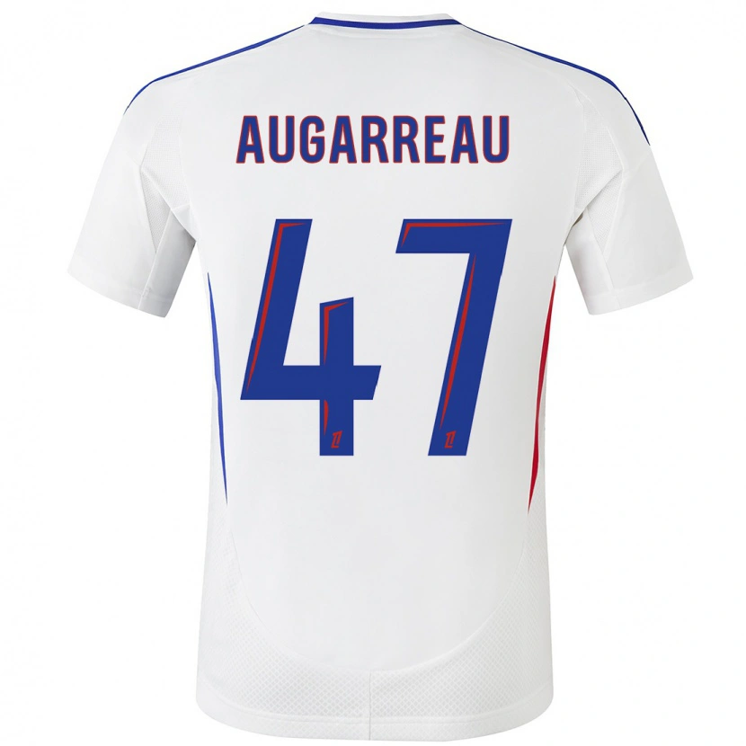 Danxen Kinder Sofiane Augarreau #47 Weiß Blau Heimtrikot Trikot 2024/25 T-Shirt Schweiz