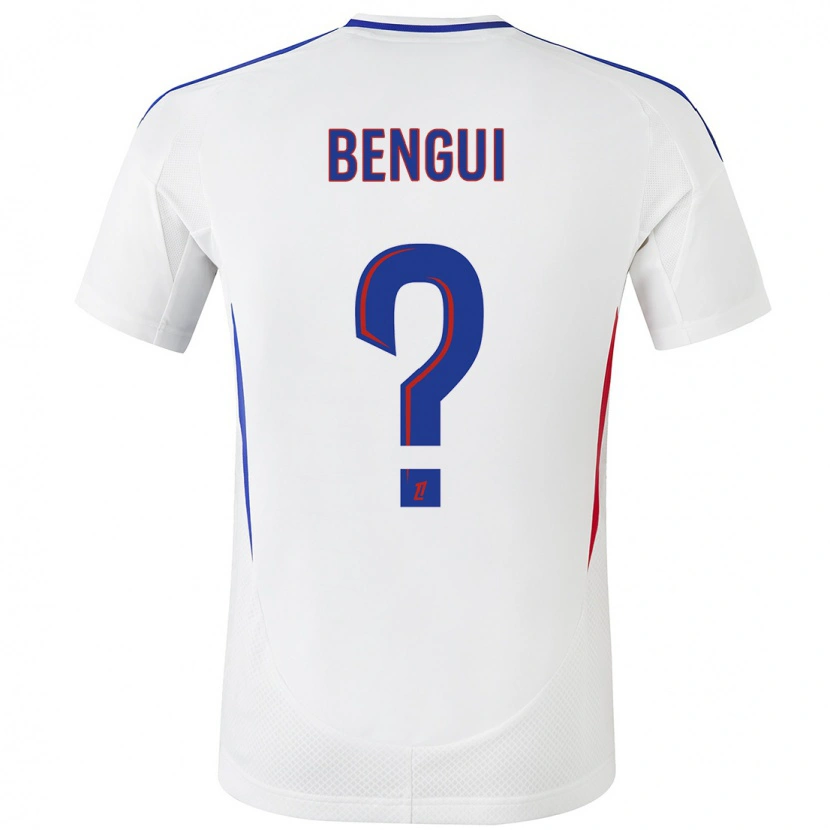Danxen Kinder Justin Bengui #0 Weiß Blau Heimtrikot Trikot 2024/25 T-Shirt Schweiz
