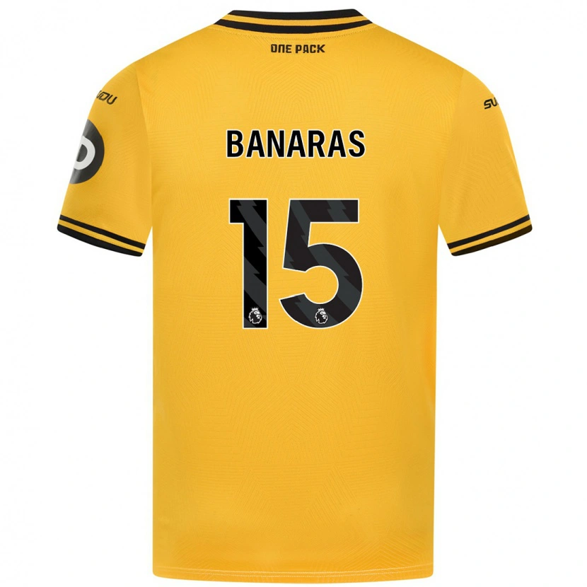 Danxen Kinder Layla Banaras #15 Gelb Heimtrikot Trikot 2024/25 T-Shirt Schweiz