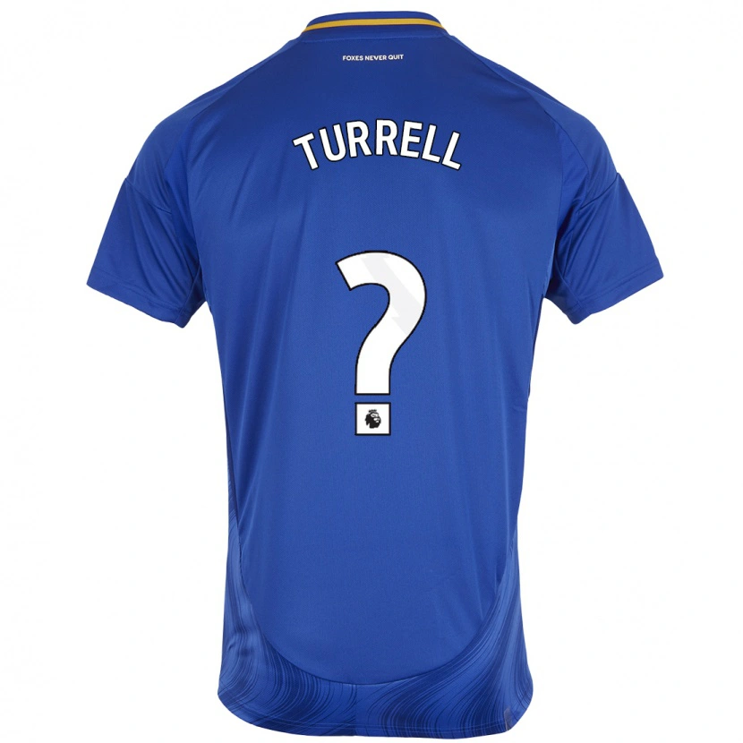 Danxen Kinder Lyndon Turrell #0 Blau Weiß Heimtrikot Trikot 2024/25 T-Shirt Schweiz