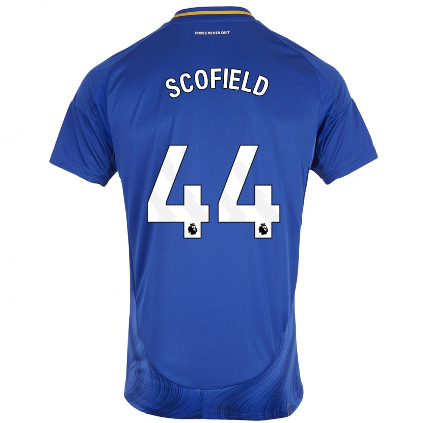Danxen Kinder Connie Scofield #44 Blau Weiß Heimtrikot Trikot 2024/25 T-Shirt Schweiz