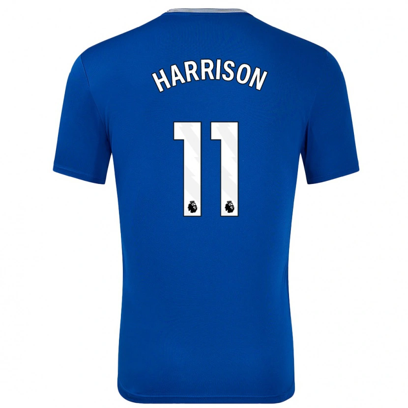 Danxen Kinder Jack Harrison #11 Blau Mit Heimtrikot Trikot 2024/25 T-Shirt Schweiz