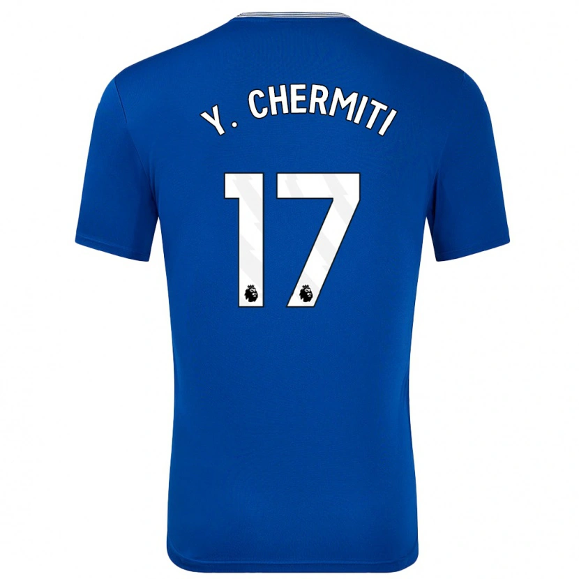 Danxen Kinder Chermiti #17 Blau Mit Heimtrikot Trikot 2024/25 T-Shirt Schweiz