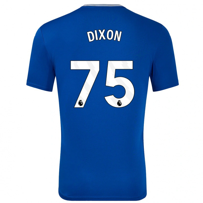 Danxen Kinder Roman Dixon #75 Blau Mit Heimtrikot Trikot 2024/25 T-Shirt Schweiz