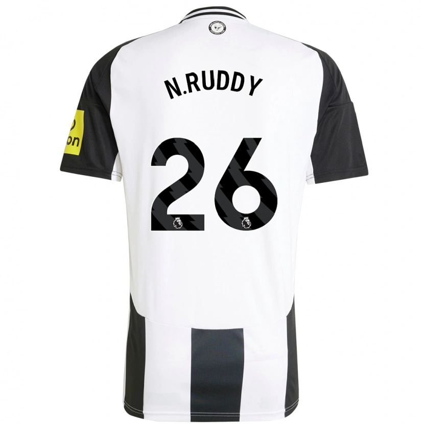 Danxen Kinder John Ruddy #26 Weiß Schwarz Heimtrikot Trikot 2024/25 T-Shirt Schweiz