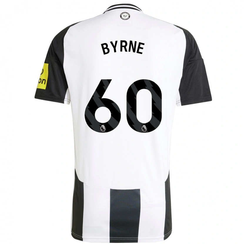 Danxen Kinder Reece Byrne #60 Weiß Schwarz Heimtrikot Trikot 2024/25 T-Shirt Schweiz