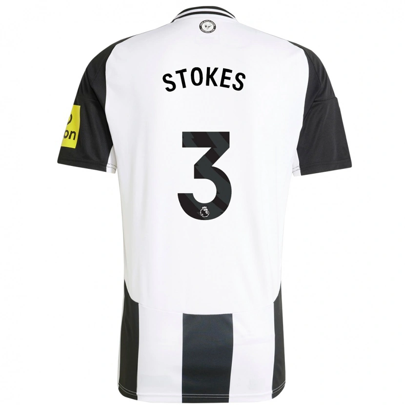Danxen Kinder Demi Stokes #3 Weiß Schwarz Heimtrikot Trikot 2024/25 T-Shirt Schweiz