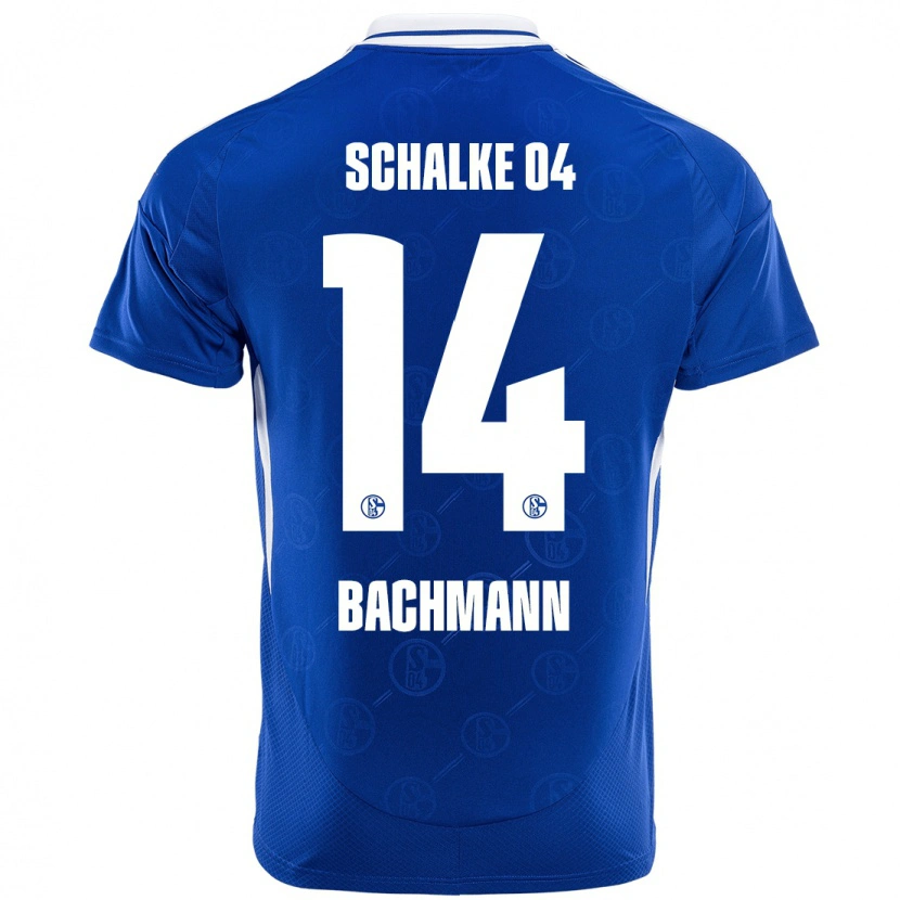 Danxen Kinder Janik Bachmann #14 Königsblau Heimtrikot Trikot 2024/25 T-Shirt Schweiz