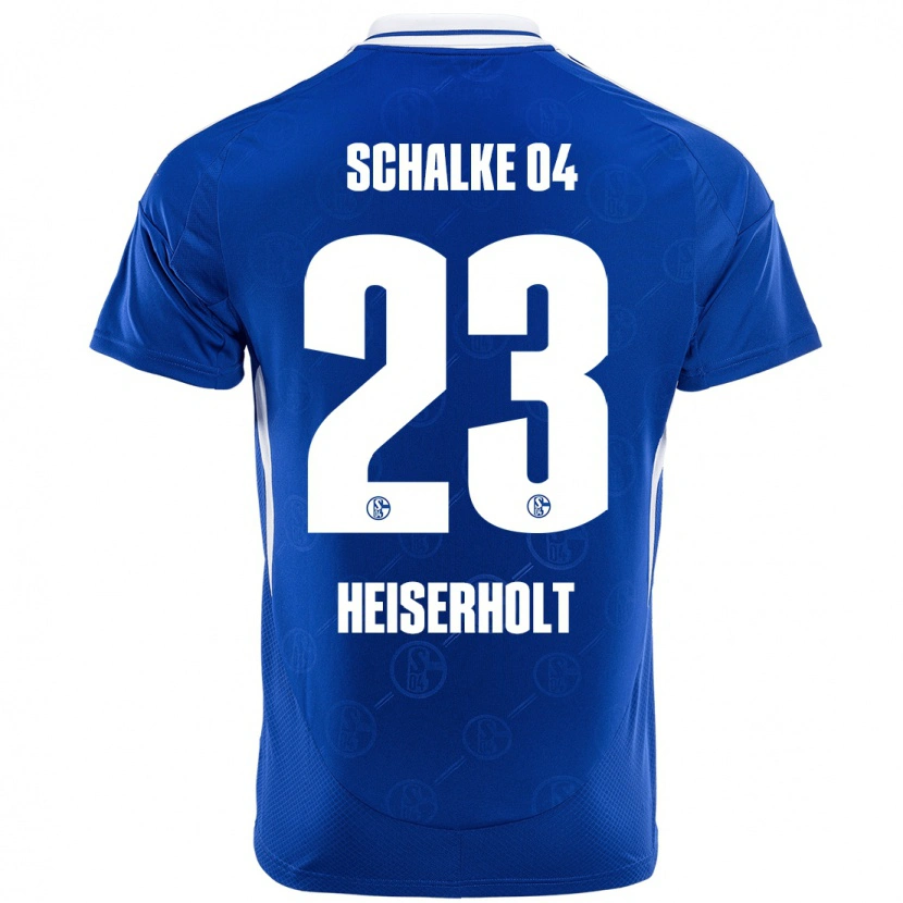 Danxen Kinder Finn Heiserholt #23 Königsblau Heimtrikot Trikot 2024/25 T-Shirt Schweiz