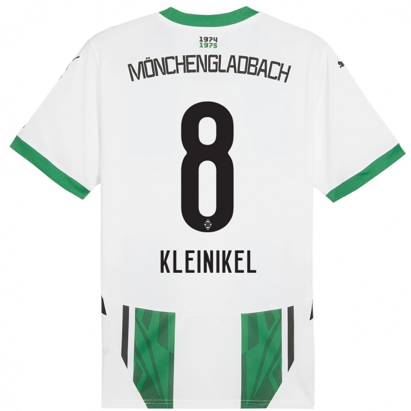 Danxen Kinder Nadja Kleinikel #8 Weiß Grün Heimtrikot Trikot 2024/25 T-Shirt Schweiz