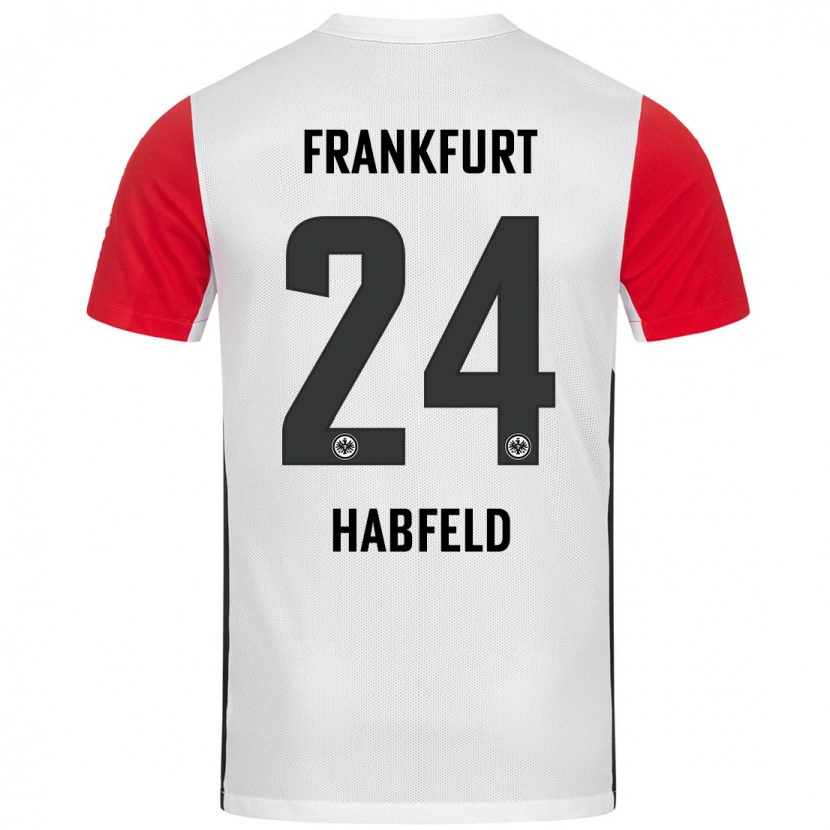 Danxen Kinder Josef Haßfeld #24 Weiß Rot Heimtrikot Trikot 2024/25 T-Shirt Schweiz