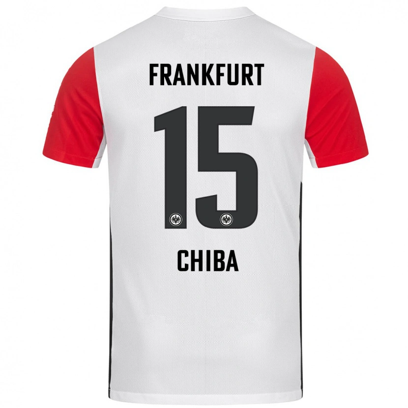 Danxen Kinder Remina Chiba #15 Weiß Rot Heimtrikot Trikot 2024/25 T-Shirt Schweiz
