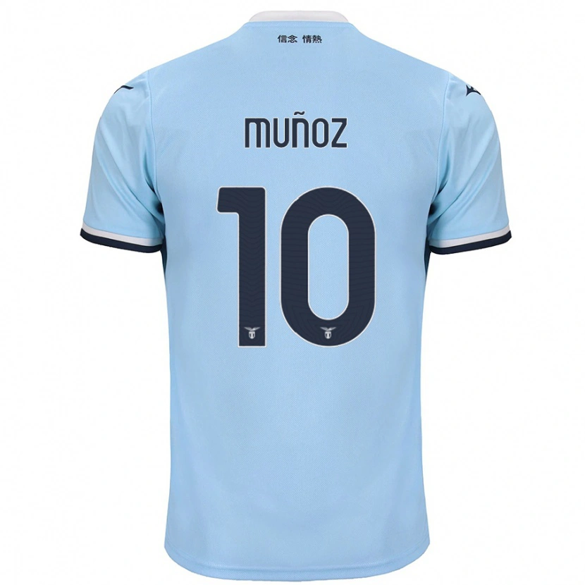 Danxen Kinder Cristo Muñoz #10 Blau Heimtrikot Trikot 2024/25 T-Shirt Schweiz