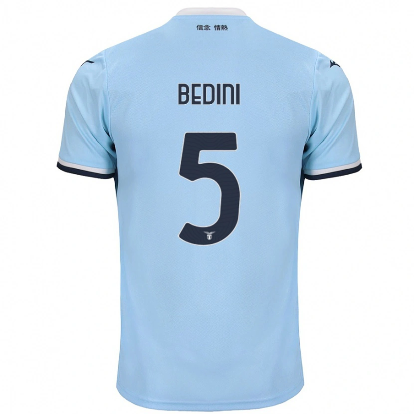 Danxen Kinder Filippo Bedini #5 Blau Heimtrikot Trikot 2024/25 T-Shirt Schweiz