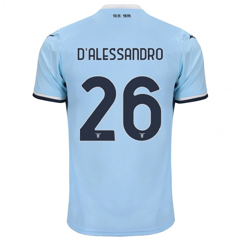 Danxen Kinder Mattya D'alessandro #26 Blau Heimtrikot Trikot 2024/25 T-Shirt Schweiz
