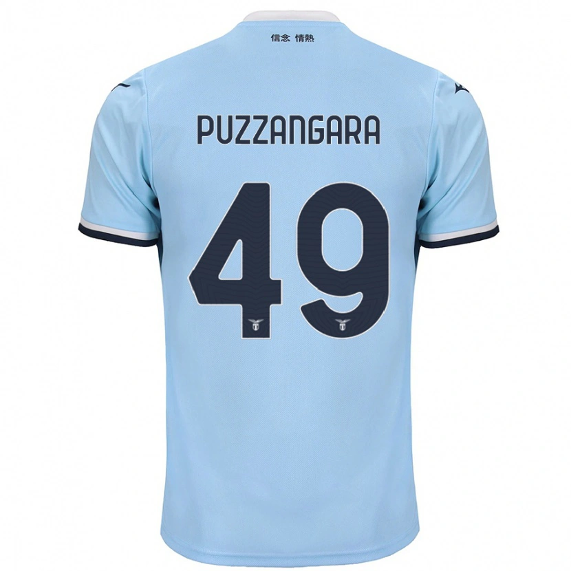 Danxen Kinder Angelo Antonio Puzzangara #49 Blau Heimtrikot Trikot 2024/25 T-Shirt Schweiz
