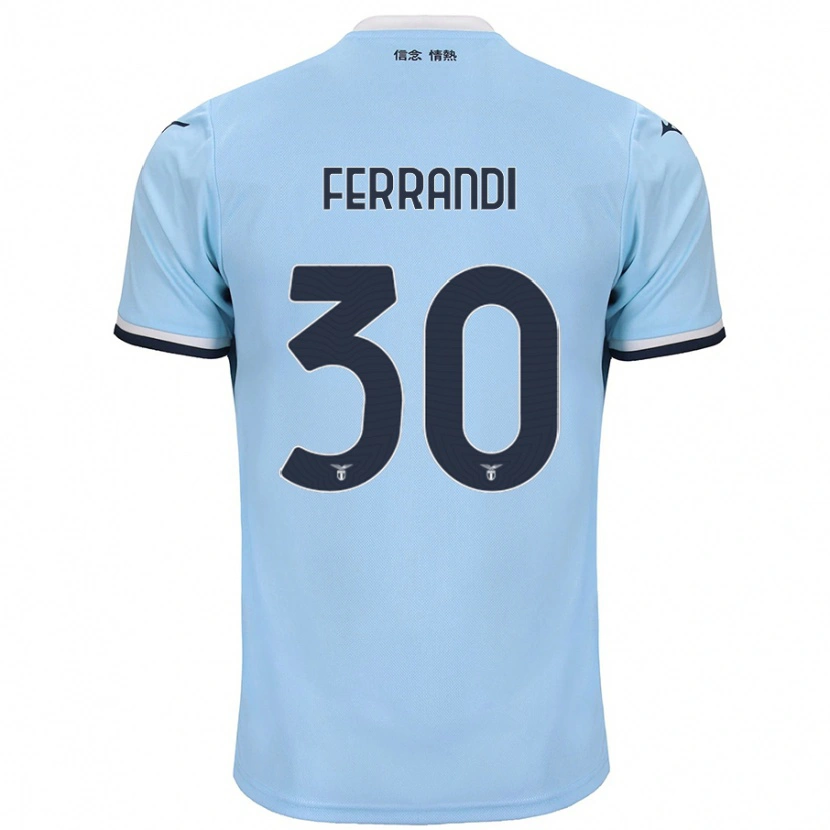 Danxen Kinder Giulia Ferrandi #30 Blau Heimtrikot Trikot 2024/25 T-Shirt Schweiz