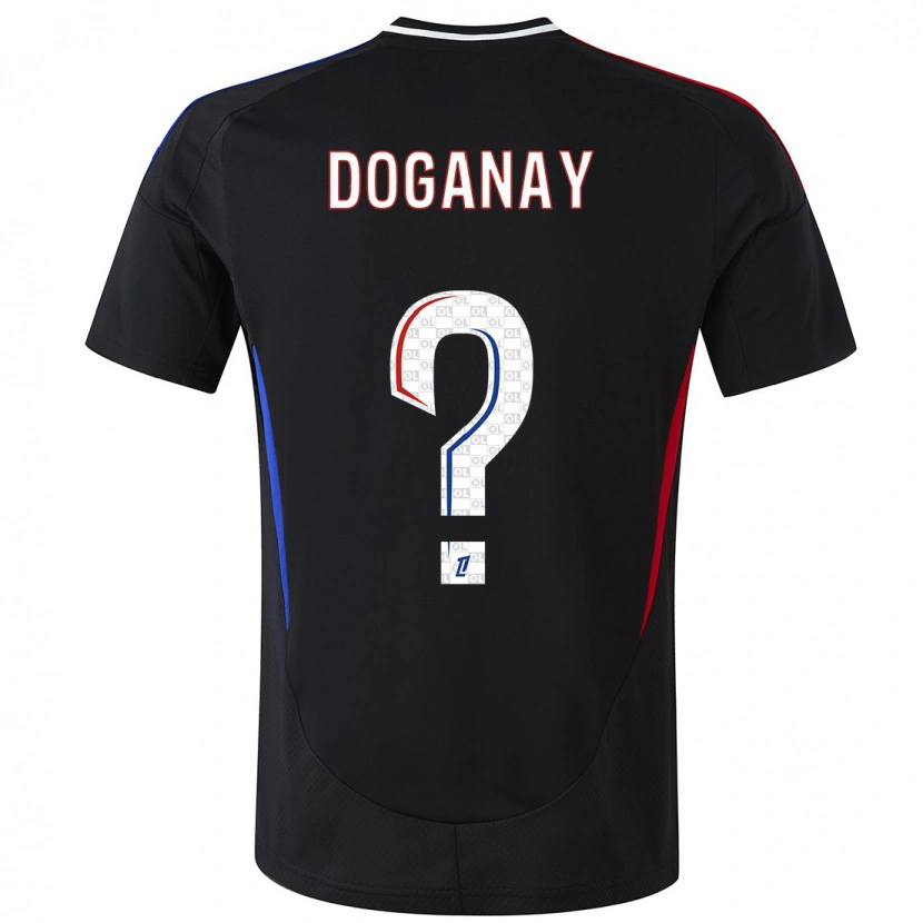 Danxen Kinder Kenan Doganay #0 Schwarz Auswärtstrikot Trikot 2024/25 T-Shirt Schweiz