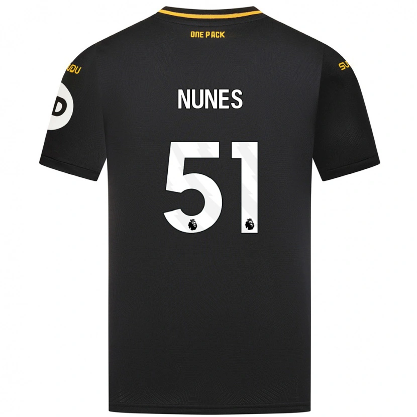 Danxen Kinder Grazi Nunes #51 Schwarz Auswärtstrikot Trikot 2024/25 T-Shirt Schweiz