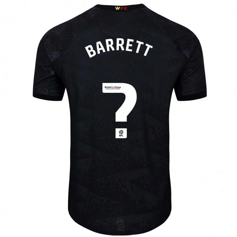 Danxen Kinder Hayden Barrett #0 Schwarz Weiß Auswärtstrikot Trikot 2024/25 T-Shirt Schweiz