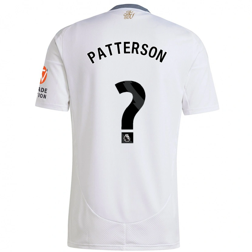 Danxen Kinder Travis Patterson #0 Weiß Auswärtstrikot Trikot 2024/25 T-Shirt Schweiz