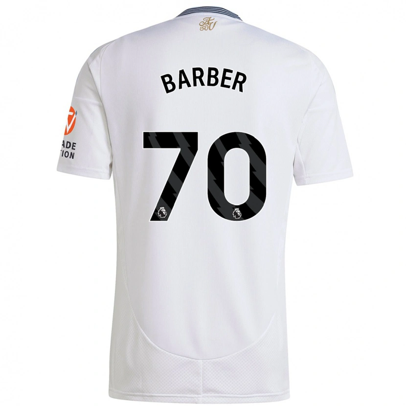 Danxen Kinder Jayden Barber #70 Weiß Auswärtstrikot Trikot 2024/25 T-Shirt Schweiz