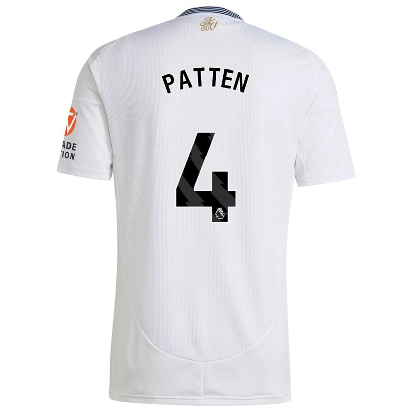 Danxen Kinder Anna Patten #4 Weiß Auswärtstrikot Trikot 2024/25 T-Shirt Schweiz