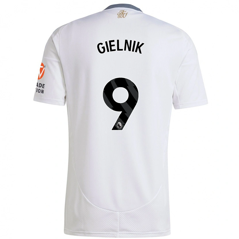 Danxen Kinder Emily Gielnik #9 Weiß Auswärtstrikot Trikot 2024/25 T-Shirt Schweiz