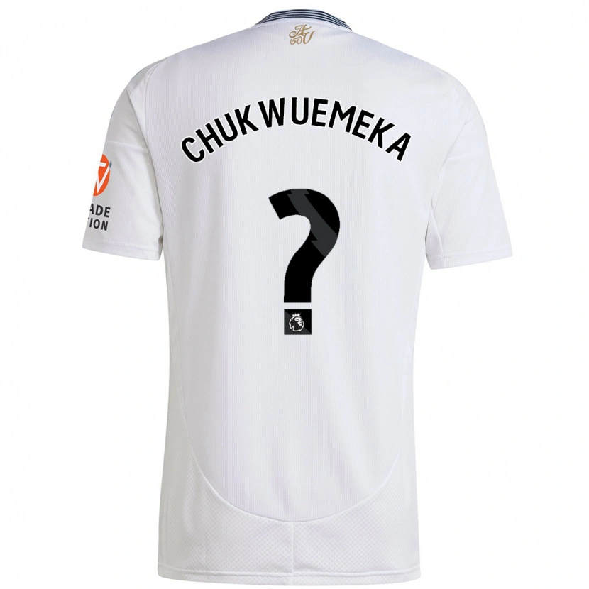 Danxen Kinder Caleb Chukwuemeka #0 Weiß Auswärtstrikot Trikot 2024/25 T-Shirt Schweiz