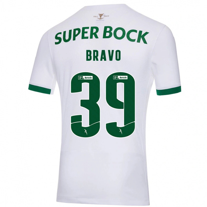 Danxen Kinder Bravo #39 Weiß Grün Auswärtstrikot Trikot 2024/25 T-Shirt Schweiz