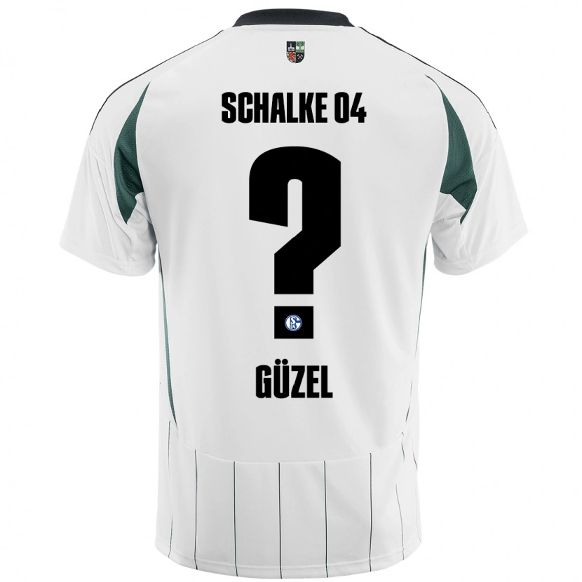 Danxen Kinder Arian Güzel #0 Weiß Grün Auswärtstrikot Trikot 2024/25 T-Shirt Schweiz