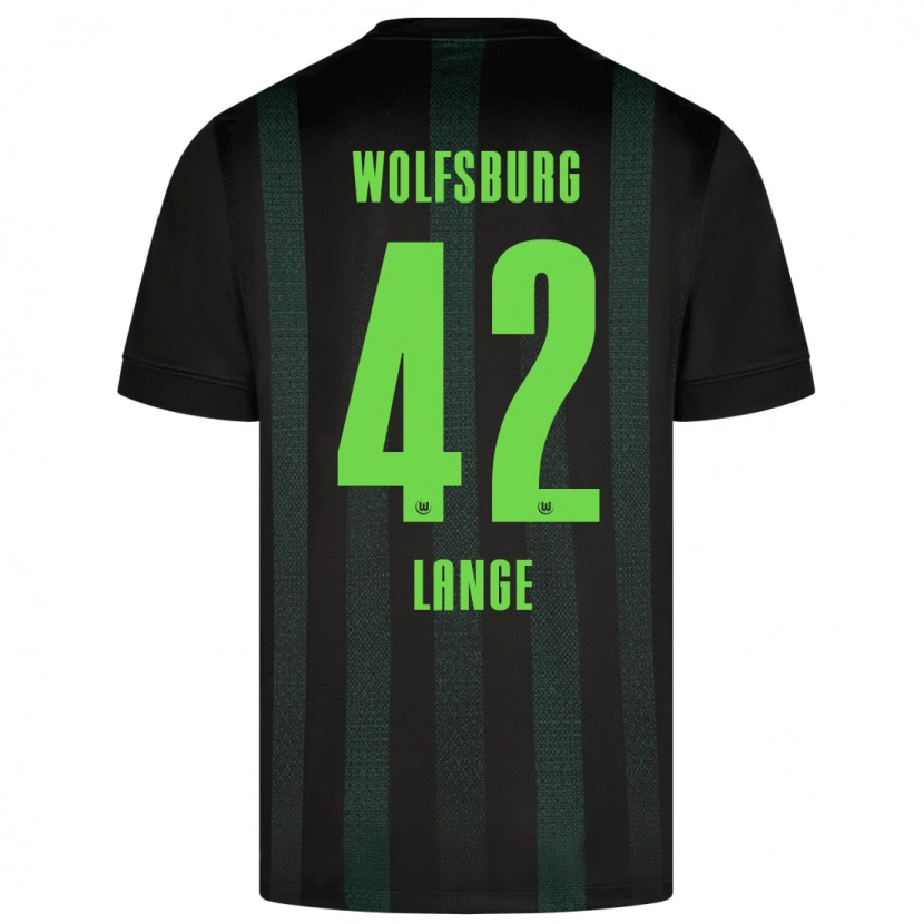 Danxen Kinder Felix Lange #42 Dunkelgrün Auswärtstrikot Trikot 2024/25 T-Shirt Schweiz
