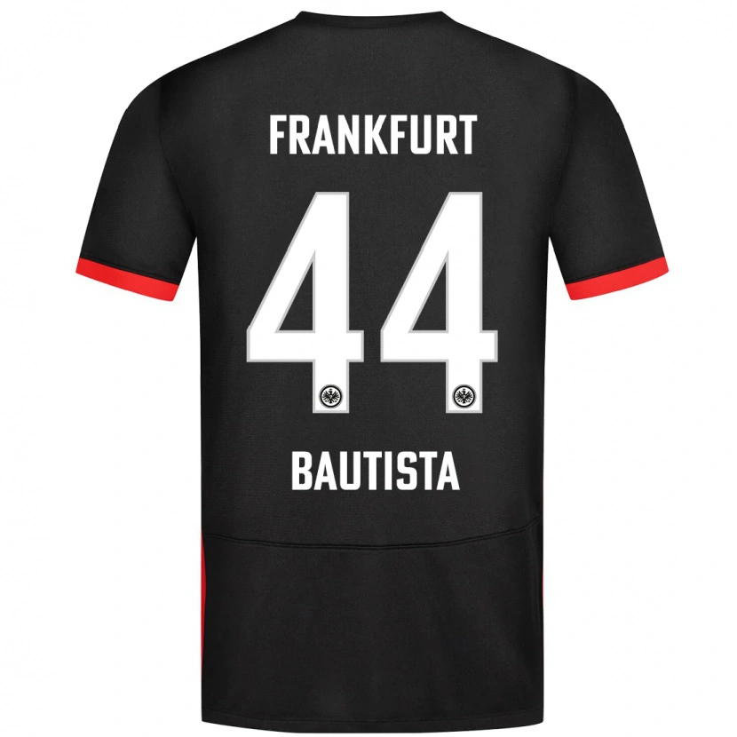 Danxen Kinder Davis Bautista #44 Schwarz Auswärtstrikot Trikot 2024/25 T-Shirt Schweiz