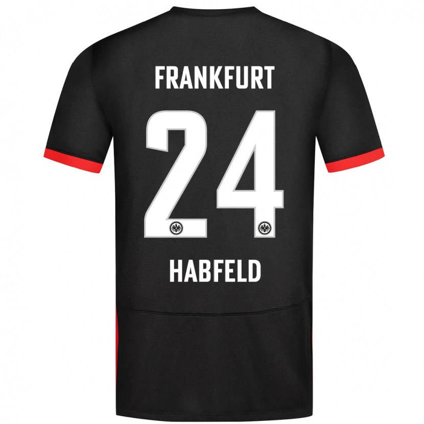 Danxen Kinder Josef Haßfeld #24 Schwarz Auswärtstrikot Trikot 2024/25 T-Shirt Schweiz