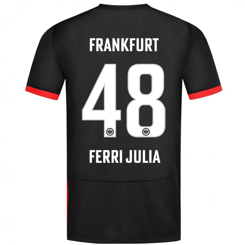 Danxen Kinder Nacho Ferri #48 Schwarz Auswärtstrikot Trikot 2024/25 T-Shirt Schweiz