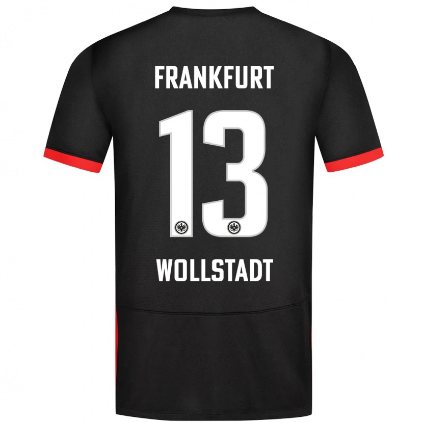 Danxen Kinder Fabio Wollstadt #13 Schwarz Auswärtstrikot Trikot 2024/25 T-Shirt Schweiz