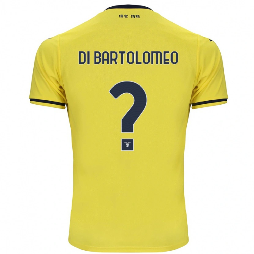 Danxen Kinder Damiano Di Bartolomeo #0 Gelb Auswärtstrikot Trikot 2024/25 T-Shirt Schweiz