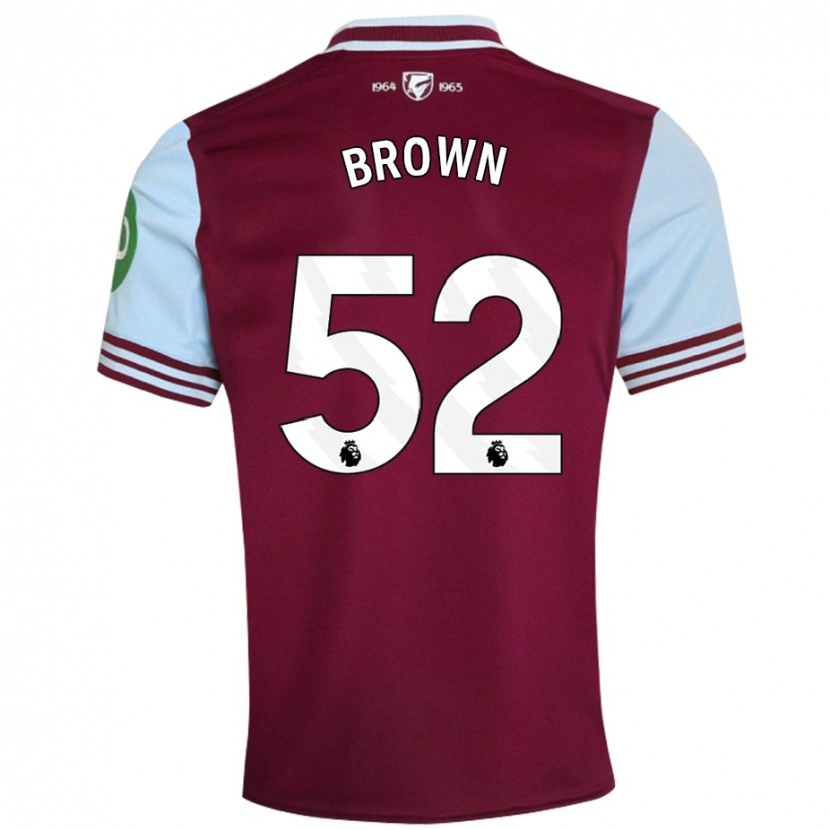 Danxen Herren Luis Brown #52 Dunkelrot Heimtrikot Trikot 2024/25 T-Shirt Schweiz