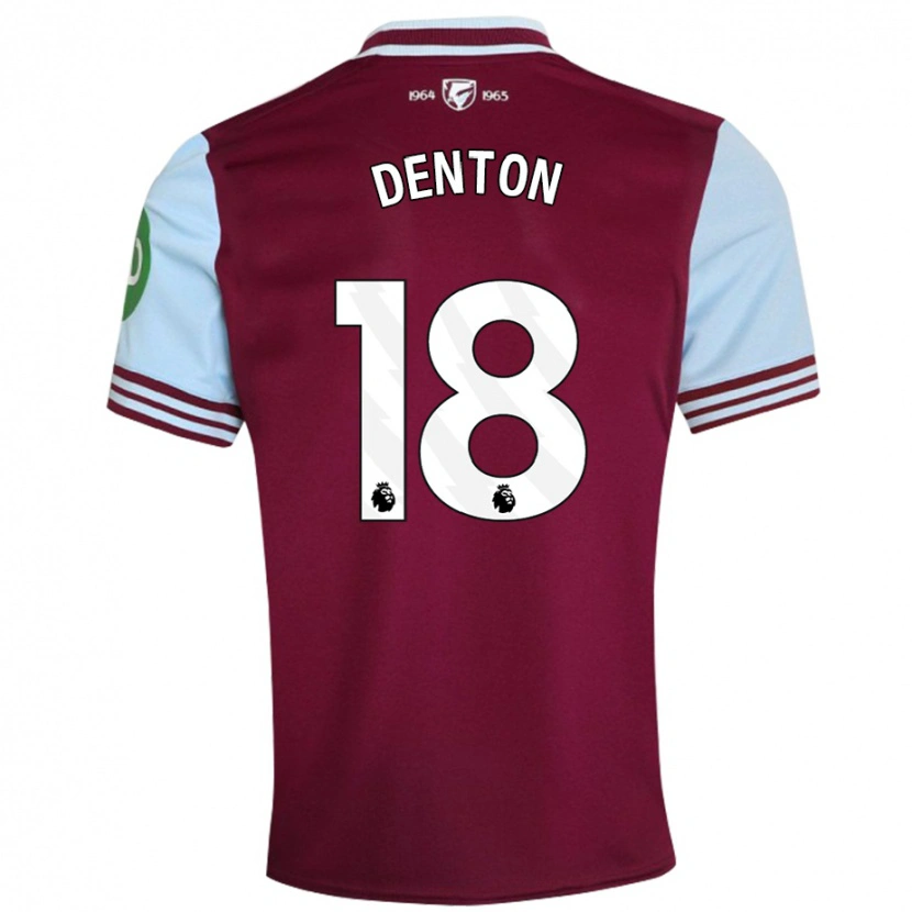 Danxen Herren Anouk Denton #18 Dunkelrot Heimtrikot Trikot 2024/25 T-Shirt Schweiz