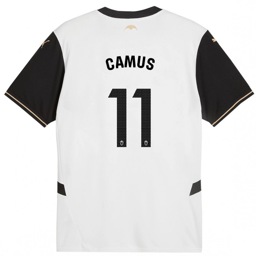 Danxen Herren Marco Camus #11 Weiß Schwarz Heimtrikot Trikot 2024/25 T-Shirt Schweiz