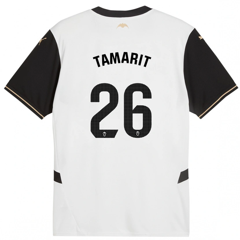 Danxen Herren Sara Tamarit #26 Weiß Schwarz Heimtrikot Trikot 2024/25 T-Shirt Schweiz