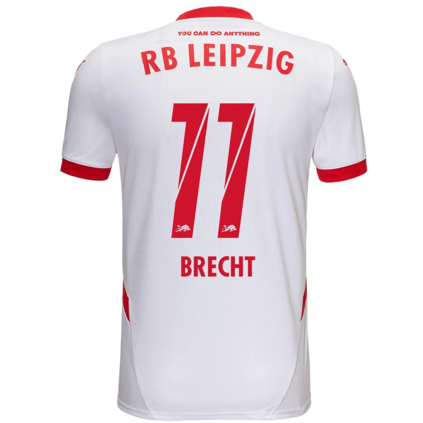 Danxen Herren Barbara Brecht #11 Weiß Rot Heimtrikot Trikot 2024/25 T-Shirt Schweiz