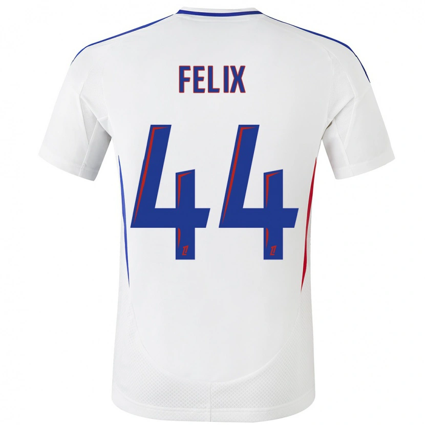 Danxen Herren Marley Felix #44 Weiß Blau Heimtrikot Trikot 2024/25 T-Shirt Schweiz